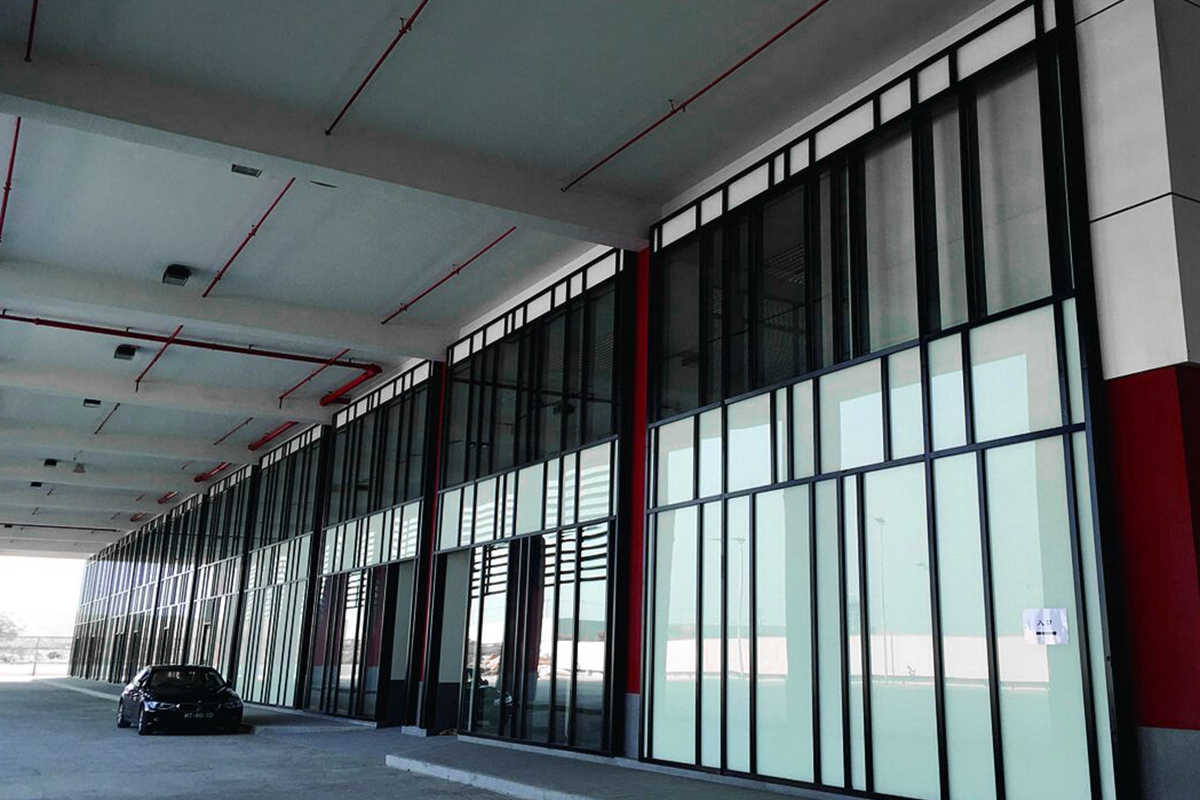 Porte vitr&eacute;e coupe-feu