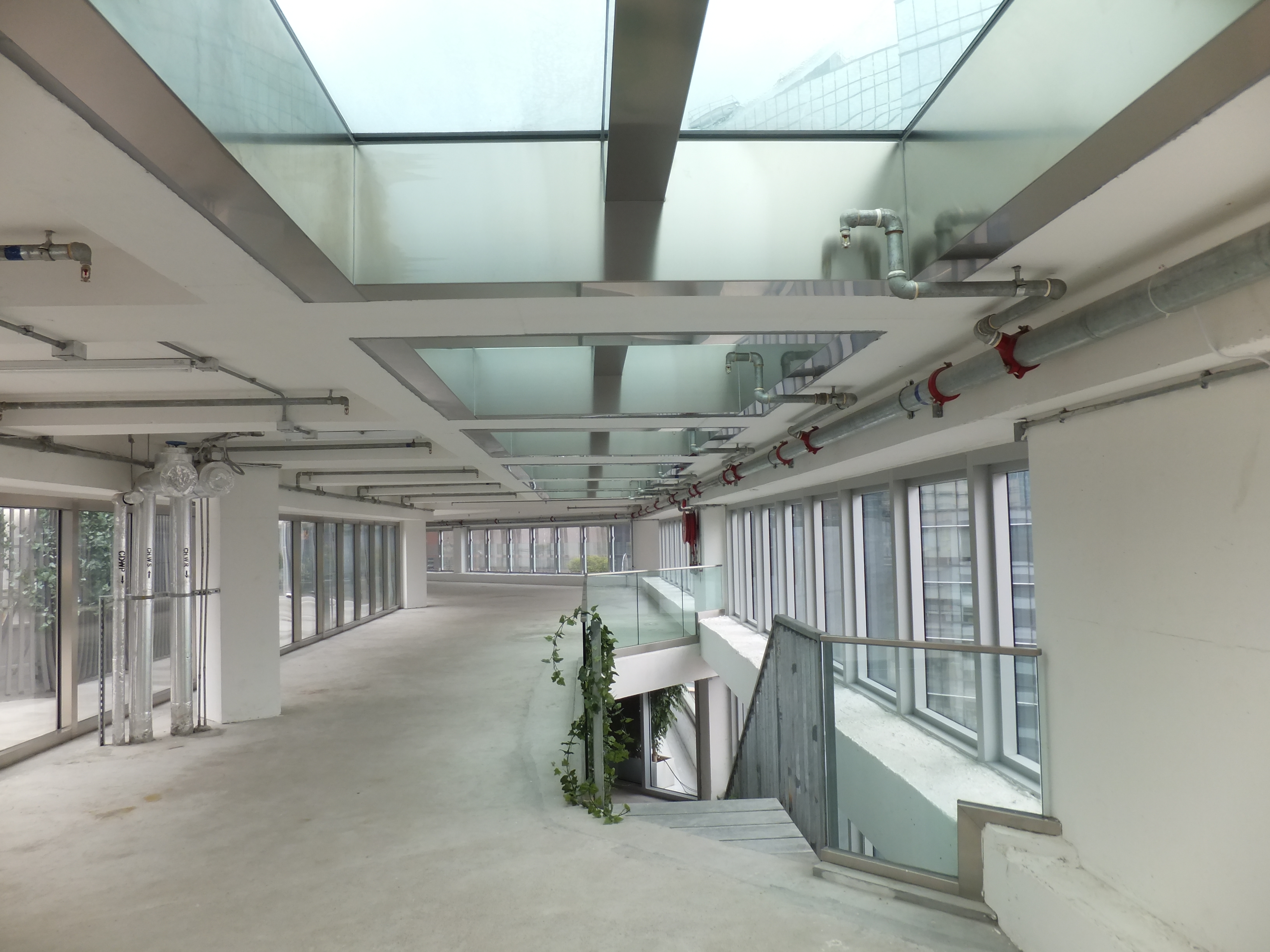 Portes de verre incendie