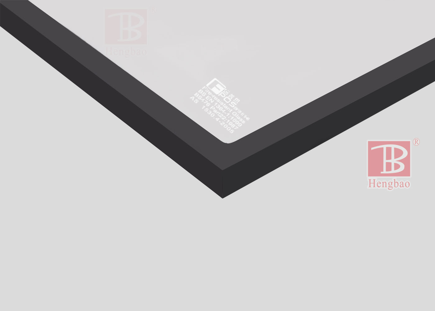 Verre r&eacute;sistant au feu FPOS