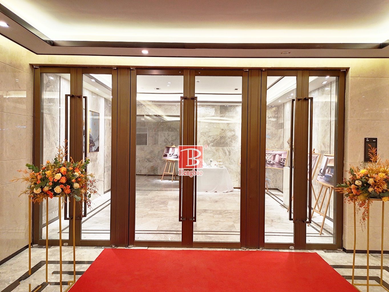 Feu de porte not&eacute;