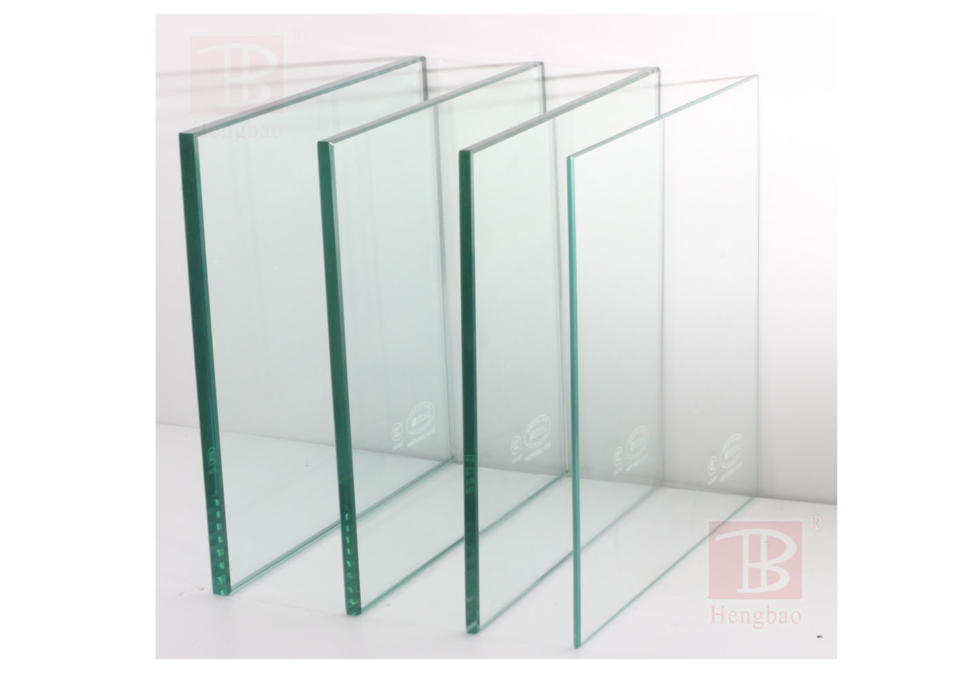 Barrière de fumée en verre résistant au feu de sécurité de 6 mm